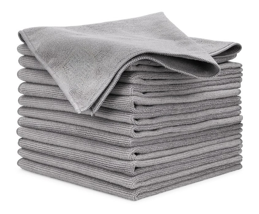 Gray Microfiber Towels