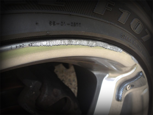 Scuffed Wheel Repair